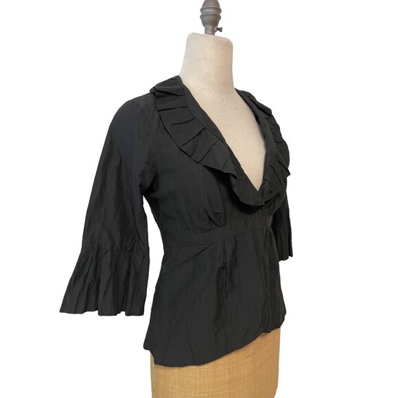 CAbi Cosette black dinner jacket blazer 693 size 4 - Picture 3 of 5